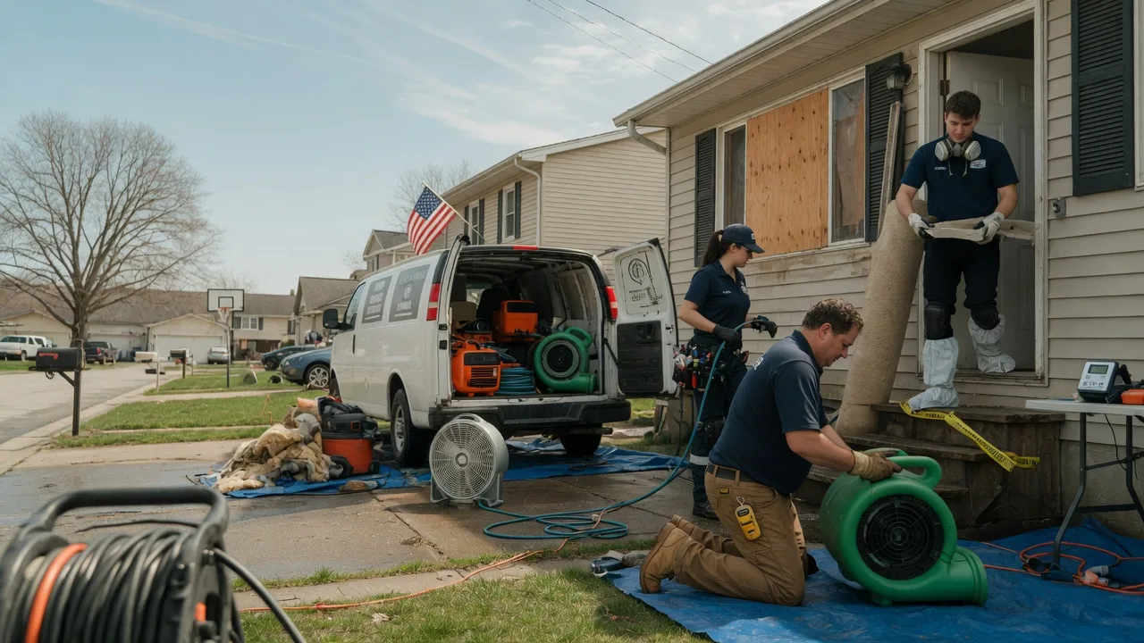 Water Damage Restoration in Lone Tree, IA near me